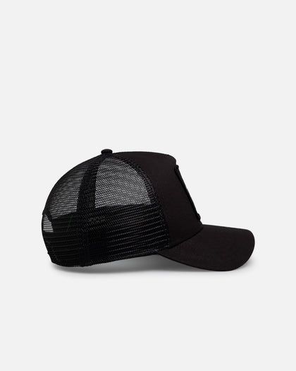 Goorin Bros Tonal Skull Trucker Snapback Black