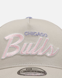 New Era Chicago Bulls 'Pastel 2.0' 9FORTY A-Frame Snapback Stone