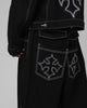 Loiter Biker Raver Jeans Black