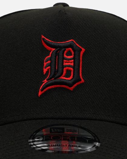New Era Detroit Tigers 'Easy Black And Scarlet' 9FORTY A-Frame Snapback Black/Scarlet