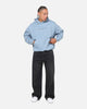 Saint Morta Conviction Boxy Hoodie Denim Blue