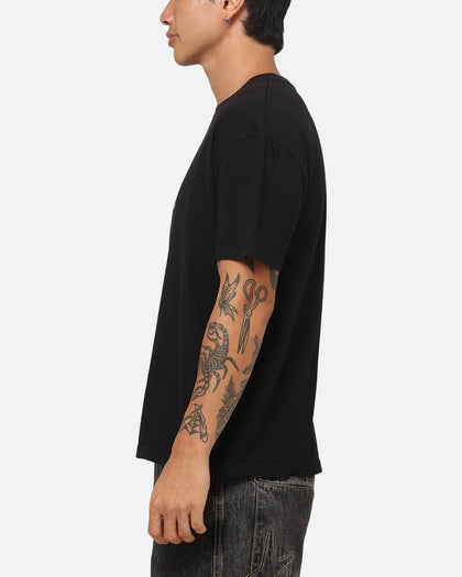 X-Large Peace Frog T-Shirt Pigment Black