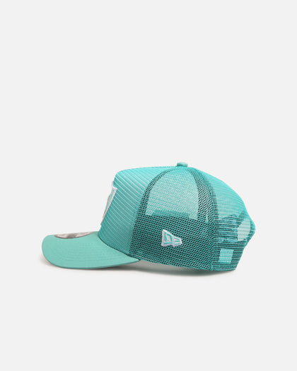 New Era Las Vegas Raiders 'Polychromatic Mesh' 9FORTY A-Frame Snapback Mint/White