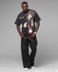 Loiter x Sonic The Hedgehog Shadow Vintage T-Shirt Black