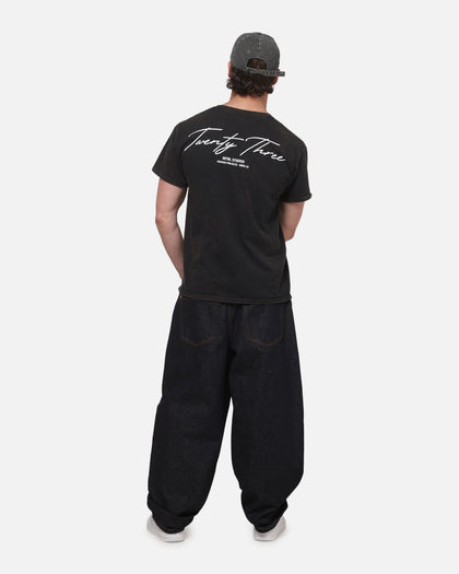 XXIII Script T-Shirt Black/White