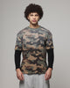 American Thrift Layered T-Shirt Woodland Camo