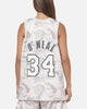 Mitchell & Ness Los Angeles Lakers Shaquille O'Neal #34 Snow Camo Energy Swingman Jersey Vintage White
