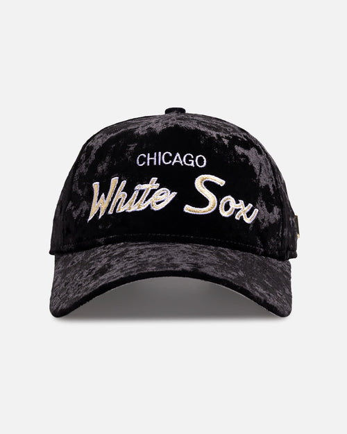 New Era Chicago White Sox 'Velvet' 9FORTY A-Frame Snapback Black/Gold