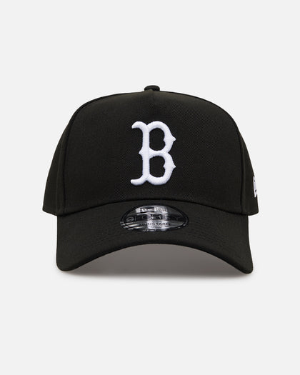 New Era Boston Red Sox 'Easy Black and White' 9FORTY A-Frame Snapback Black/White