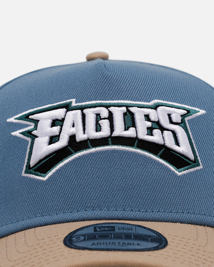 New Era Philadelphia Eagles 'Easy Breezy' 9FORTY A-Frame Snapback Blue/Tan