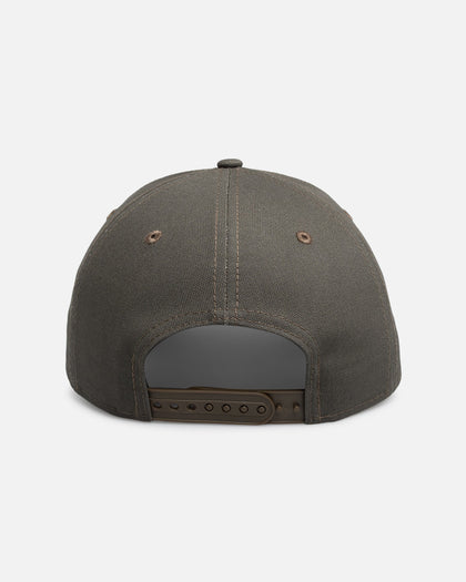 New Era Los Angeles Dodgers "Moss Canvas" 9Forty A-Frame Snapback Dark Green
