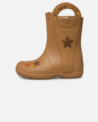 Crocs Kids' Handle It Western Boot (GS) Umber