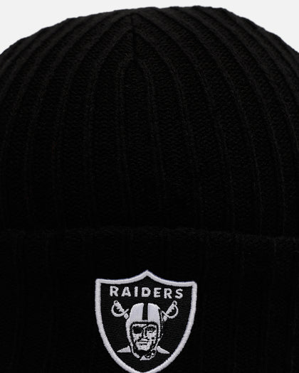47 Brand Las Vegas Raiders Harbor Cuff Knit Beanie Black