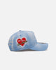New Era Los Angeles Dodgers 'Hopeless Romantic' 9FORTY A-Frame Snapback Sky Blue