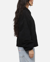 Carre Correctional Coaches Jacket Black Denim