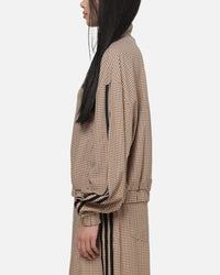 Adidas Checks Track Jacket Beige