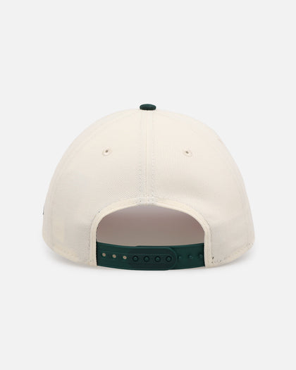 New Era Washington Nationals 'Pink Satin Hearts Green' 9FORTY A-Frame Snapback Chrome/Dark Green