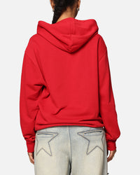 Jordan Brooklyn Fleece Pullover Hoodie Gym Red/White