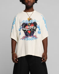 Loiter Hearts T-Shirt Off White