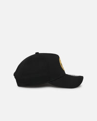 New Era Denver Nuggets 'NBA Black & Gold Embroidery' 9FORTY A-Frame Snapback Black/Gold