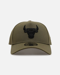 New Era Chicago Bulls 'Easy Olive' 9FORTY A-Frame Snapback Olive