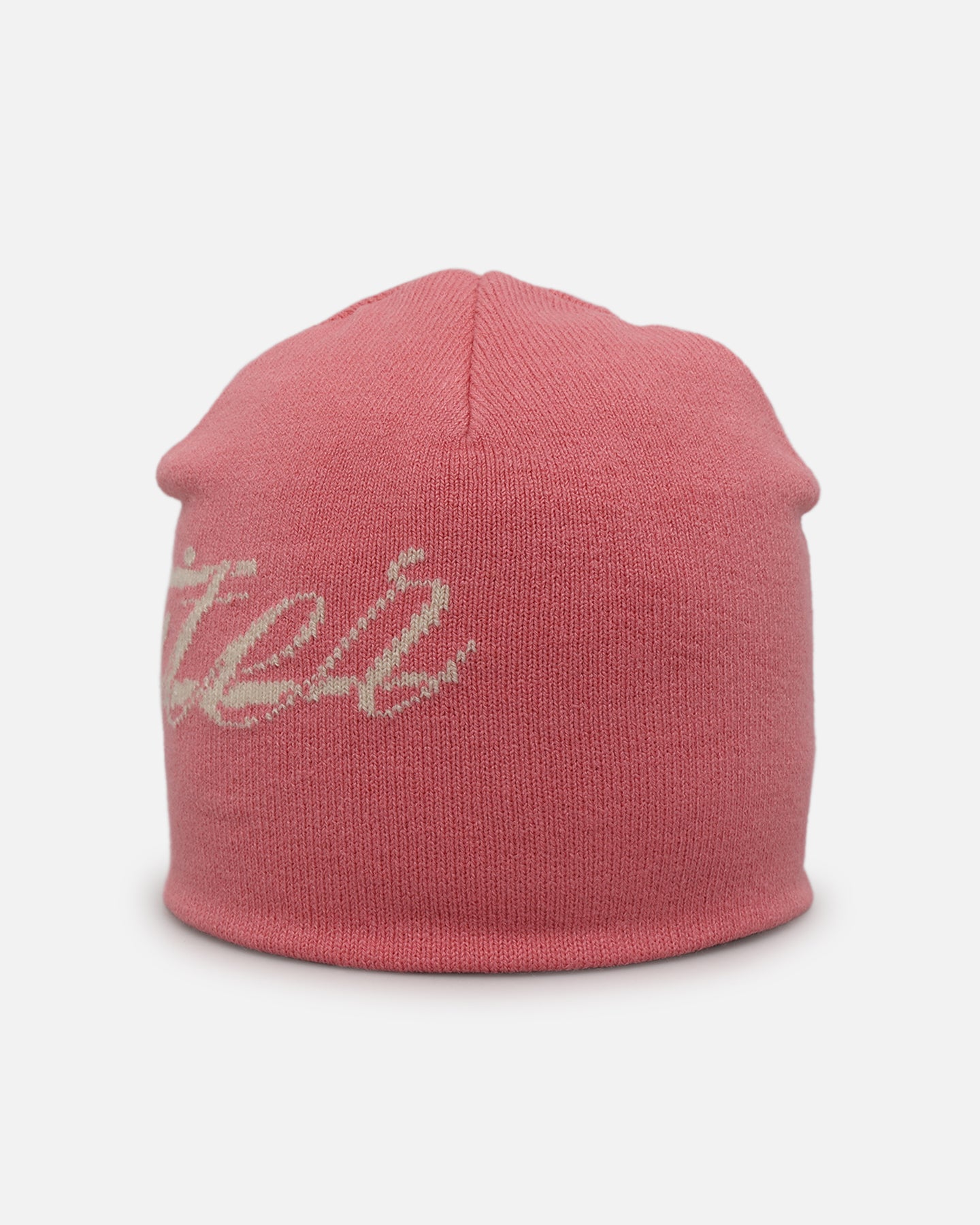 Loiter Hybrid Skull Knit Beanie Pink | Culture Kings