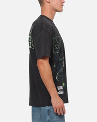 73Studio X Warcraft The Betrayer T-Shirt Black Acidwash