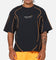 Mitchell & Ness X Mclaren Panel T-Shirt Black/Papaya