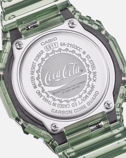 G Shock X Coca-Cola® GA2100CC-3A Watch Green