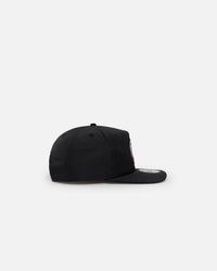 New Era Chicago Cubs Golfer Pre-Curved Snapback Black/OTC
