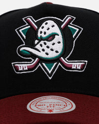 Mitchell & Ness Anaheim Ducks 'Ducks Variety Pack' Pro Pinch Snapback Black/Purple
