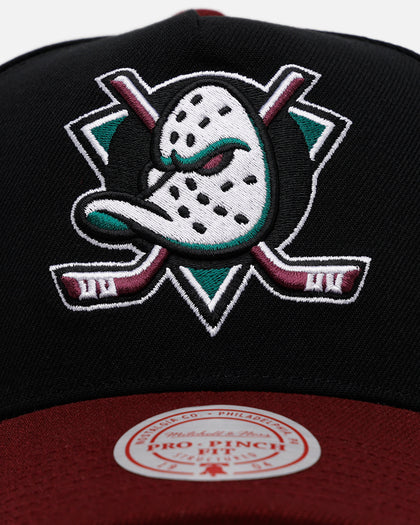 Mitchell & Ness Anaheim Ducks 'Ducks Variety Pack' Pro Pinch Snapback Black/Purple