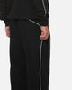 New Era Wide Leg Trackpants Black