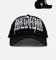 New Era Philadelphia Phillies 'Oversized Gothic Script Crown' 9FORTY A-Frame Snapback Black/White