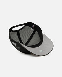 New Era Miami Heat 'HWC' 9SEVENTY Trucker Stretch Snapback Black