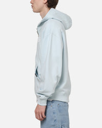 Carre Signature Zip Hoodie Light Blue