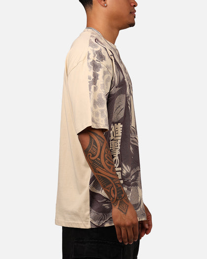 Hypland X Attack On Titan Colossal T-Shirt Chocolate