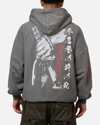 Loiter Ultimate Vengeance Vintage Hoodie Charcoal