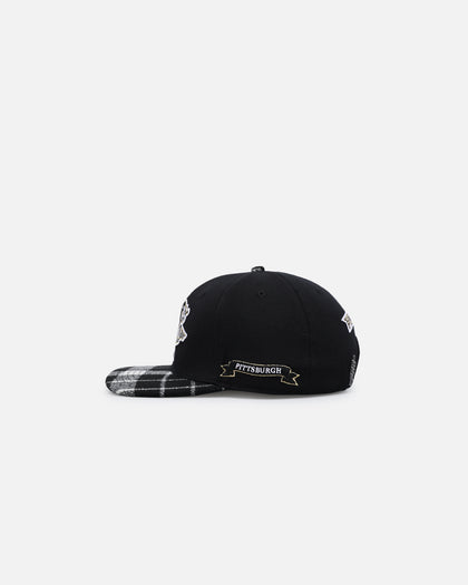 Pro Standard Pittsburgh Penguins Pro Prep Plaid Snapback Black