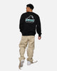 X-Large Chenille Slanted OG Crewneck Black