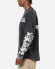 Carre Worldwide Layered Long Sleeve T-Shirt Black/Snow Camo