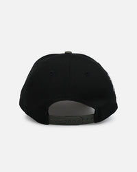 New Era Atlanta Braves 'Realtree Grit 2.0' 9FORTY A-Frame Snapback Black/Green/Orange