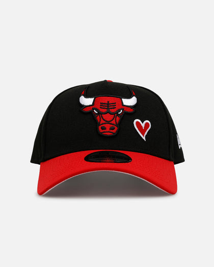 New Era Chicago Bulls 'Team Color Hearts' 9FORTY A-Frame Snapback Official Team Color
