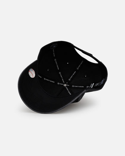 47 Brand San Diego Padres 'Washed Black' Offside DT Snapback Washed Black