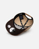 New Era Boston Red Sox 'Oat Brown Suede' 9FORTY A-Frame Snapback Brown