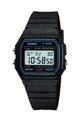 Casio F91W-1 Digital WR Light Black