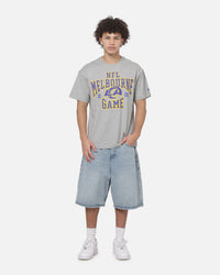New Era Los Angeles Rams Melbourne Game T-Shirt Grey