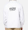 Saint Morta Valhala Pinstripe Long Sleeve Button Up Shirt White/Black