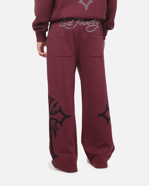 Ed Hardy Trinity Sweatpants Plum