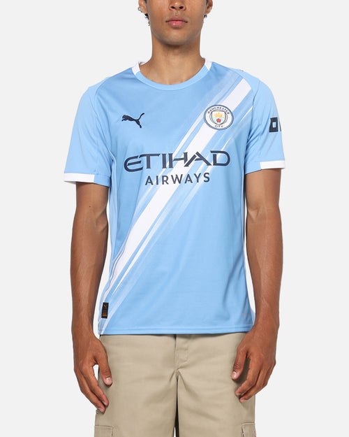 Puma Manchester City FC Home Replica Jersey Light Blue